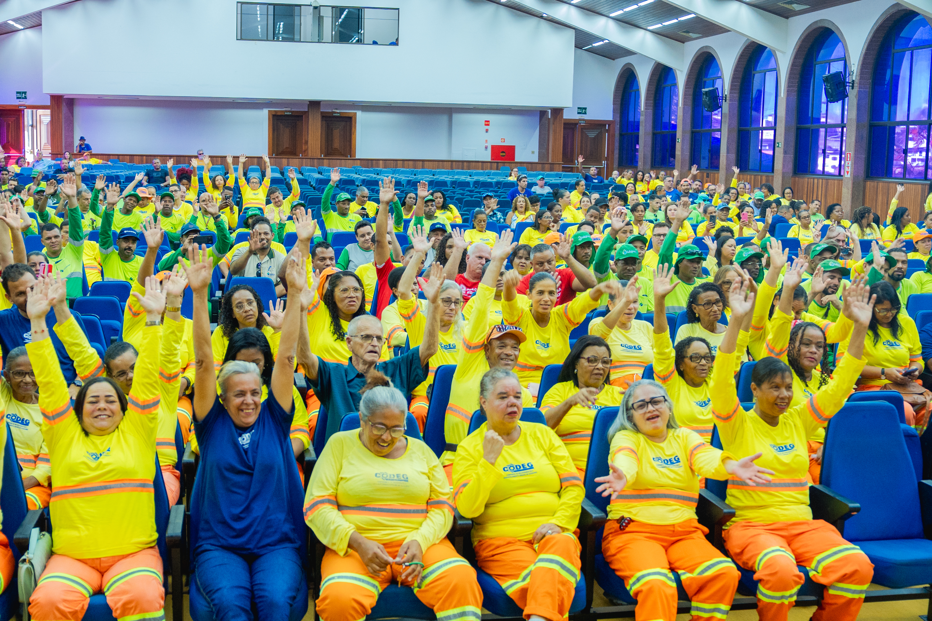 A CODEG junto a Prefetura de Guarapari celebra o Dia do Gari