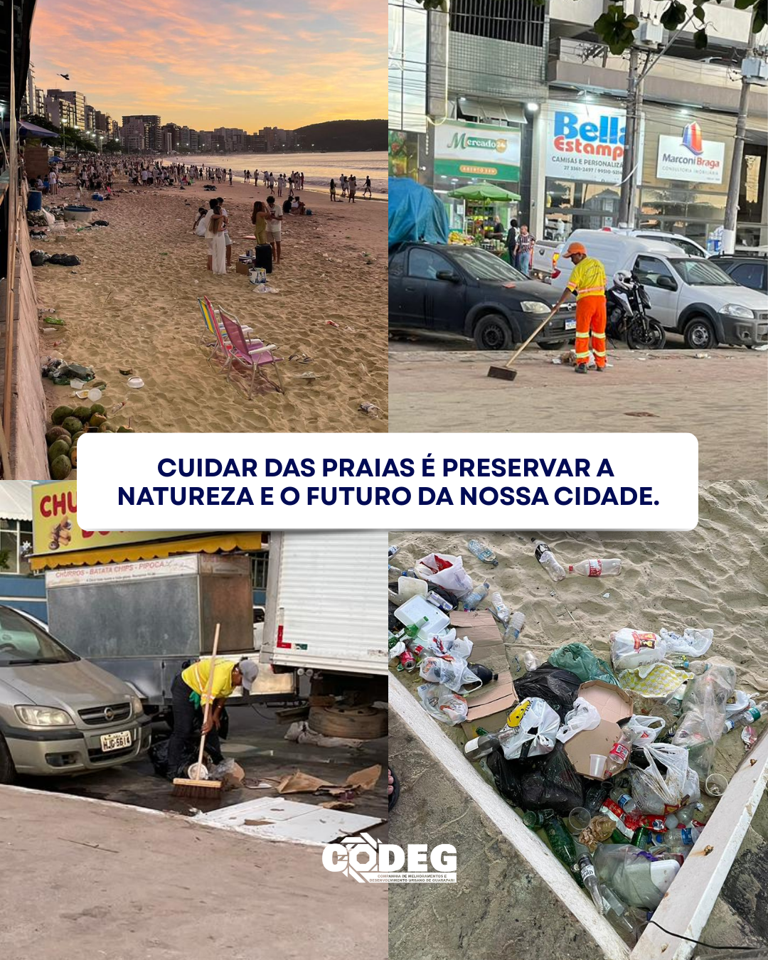 As praias são um dos maiores patrimônios de Guarapari. 