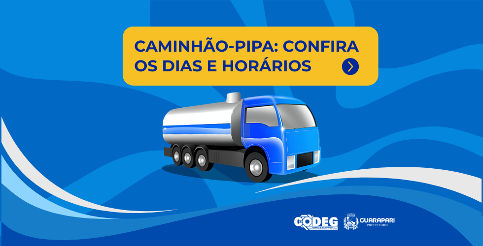O caminhão-pipa está nos espaços públicos levando mais cuidado para Guarapari.